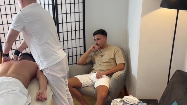 He Got Excited While I Was Massaging His Boyfriend Pornhub Gay