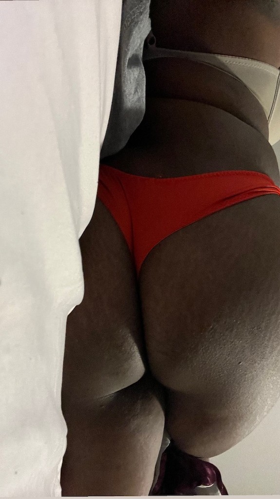 Red panties