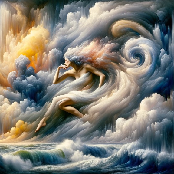 My Art Praising Storm in Paris