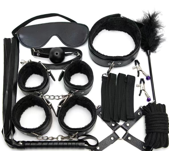 dontsaymynam Sexy Bondage Props, Plush Adjustable Handcuffs, couples