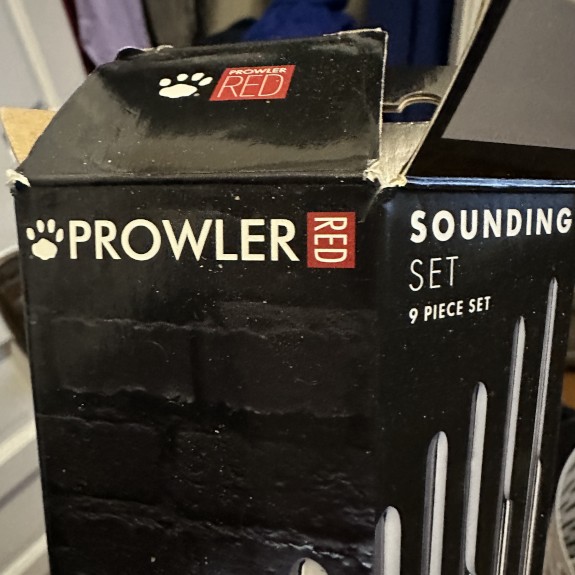 Sounding Rods being used