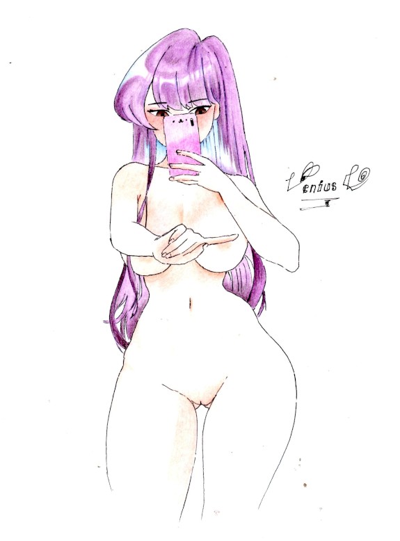 Dibujo anime komi san sexy