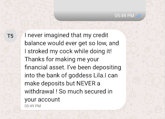Findom Therapy - Addicted to Findom? I Can Help! 