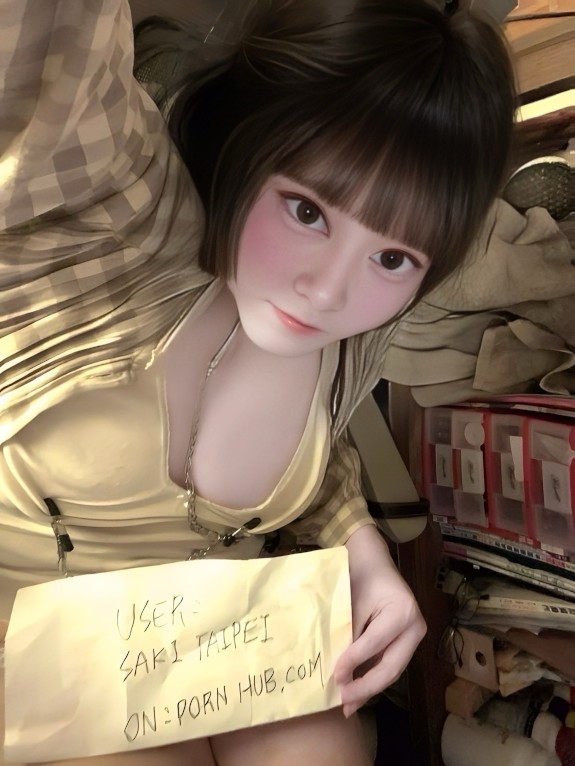 Little Saki made a PornHub account, I hope I can find some workspace there… photo