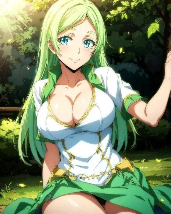Green hair sweethearts