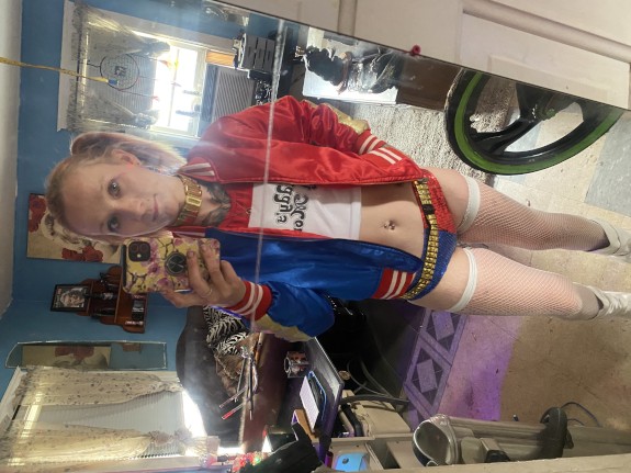 Young sexy villain