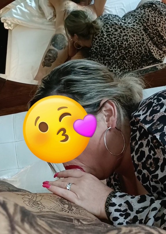 Playing with my tattooed boy