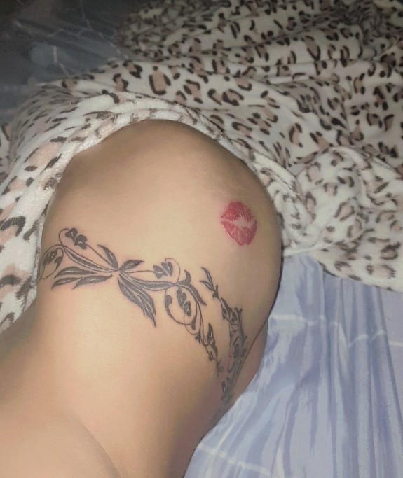 Alex Dy Flexing New Tattoos (Nipples and Waist Wrap Around)