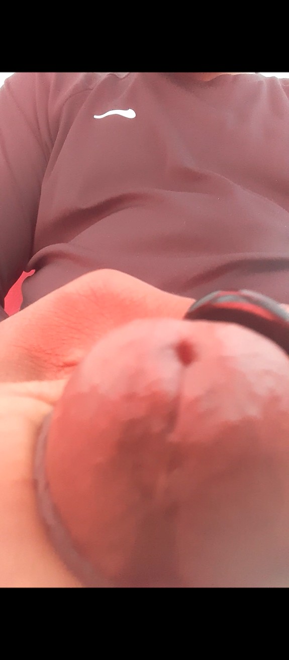 Cock Ring Through Frenulum photo