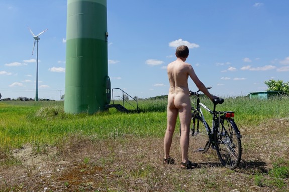 Power Plant and Naked Man