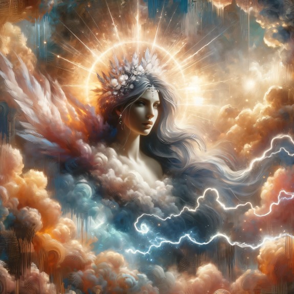 My Art Praising Storm in Paris