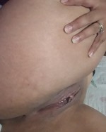 Conchita mojadita con ganas de jugar