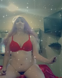 black and red lingerie photo