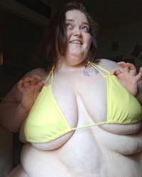 Huge Body Tiny Bikini photo