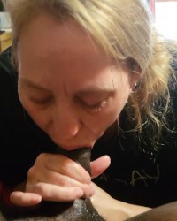 Superior Black Cock Sucking photo
