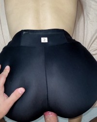 My Gf in leggings photo