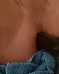 Playing with my 9" toy photo