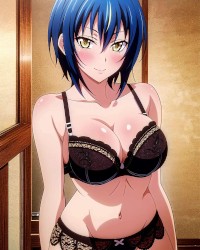 Blue hair photo