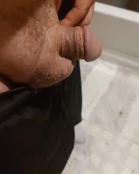 Look at my tiny cock on tina compared to when it's not crazy photo