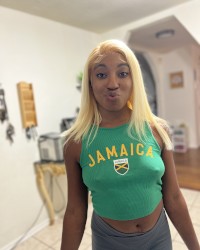 Black Pornstar fijii pornbox behind the scenes photo