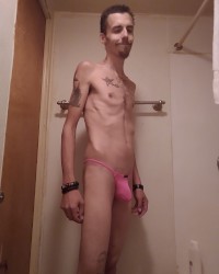 Bisexual rocker dude Christopher Anderson in his thongs and g-strings photo