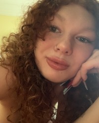 18yo red haired Teen photo