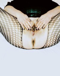 Sexy fishnets photo