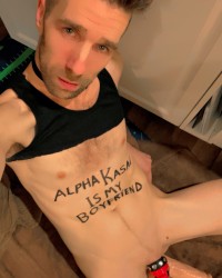Loser fag obey Master photo
