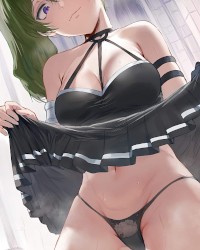 Green hair sweethearts photo