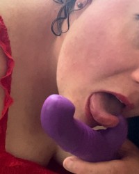 Dildo Sucking photo