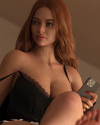Cute Girl sexy lingerie photo