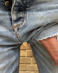 Hole in my jeans photo