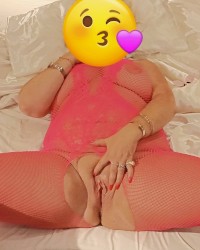 Showing my horny pussy and beautiful tits with big areolas. photo