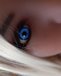 Cameron getting in position for her first anal fuck. photo