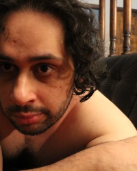 I am naked in my living room photo