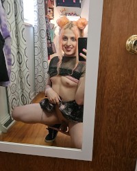 My thick thighs are ready for daddy photo