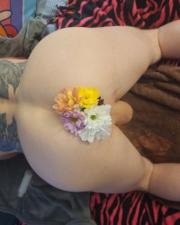 MY Ginger Flower Ass, Smell my Flowers photo