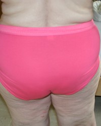 Mein dicker Arsch in Panty ( Unterhose ) photo