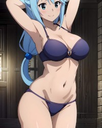 Blue hair photo