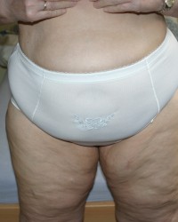 Mein dicker Arsch in Panty ( Unterhose ) photo