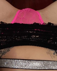 Pink thong photo