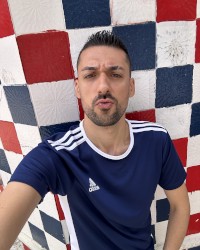 In the woods , new haircut photo