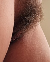 Sexy wife / Wet hairy pussy photo