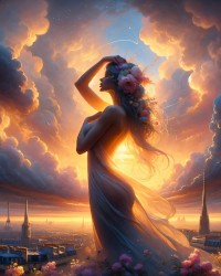 My Art Praising Storm in Paris photo