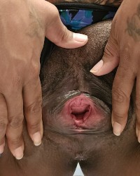 Spreading my pink pussy open 🥰😋 photo