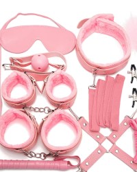 dontsaymynam Sexy Bondage Props, Plush Adjustable Handcuffs, couples photo