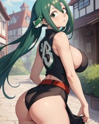 Green hair sweethearts photo