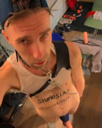 Loser fag obey Master photo