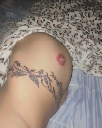 Alex Dy Flexing New Tattoos (Nipples and Waist Wrap Around) photo