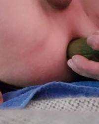 Hot bi-man Playing with big dildo in tight ass photo